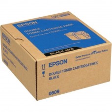 Epson SO50609 Double Pack Black Toner (Item no: EPS SO50609)